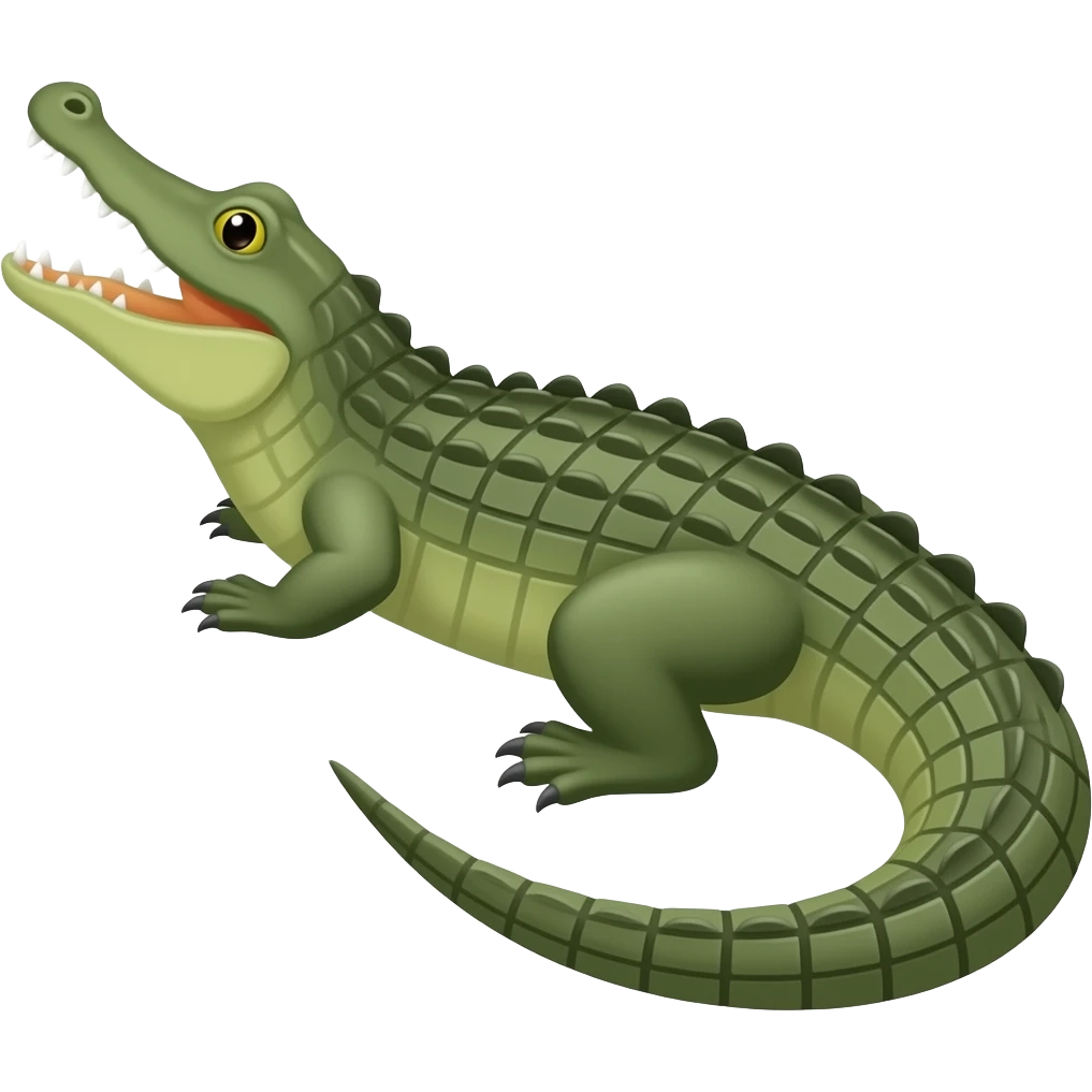 Cocodrilo emoji