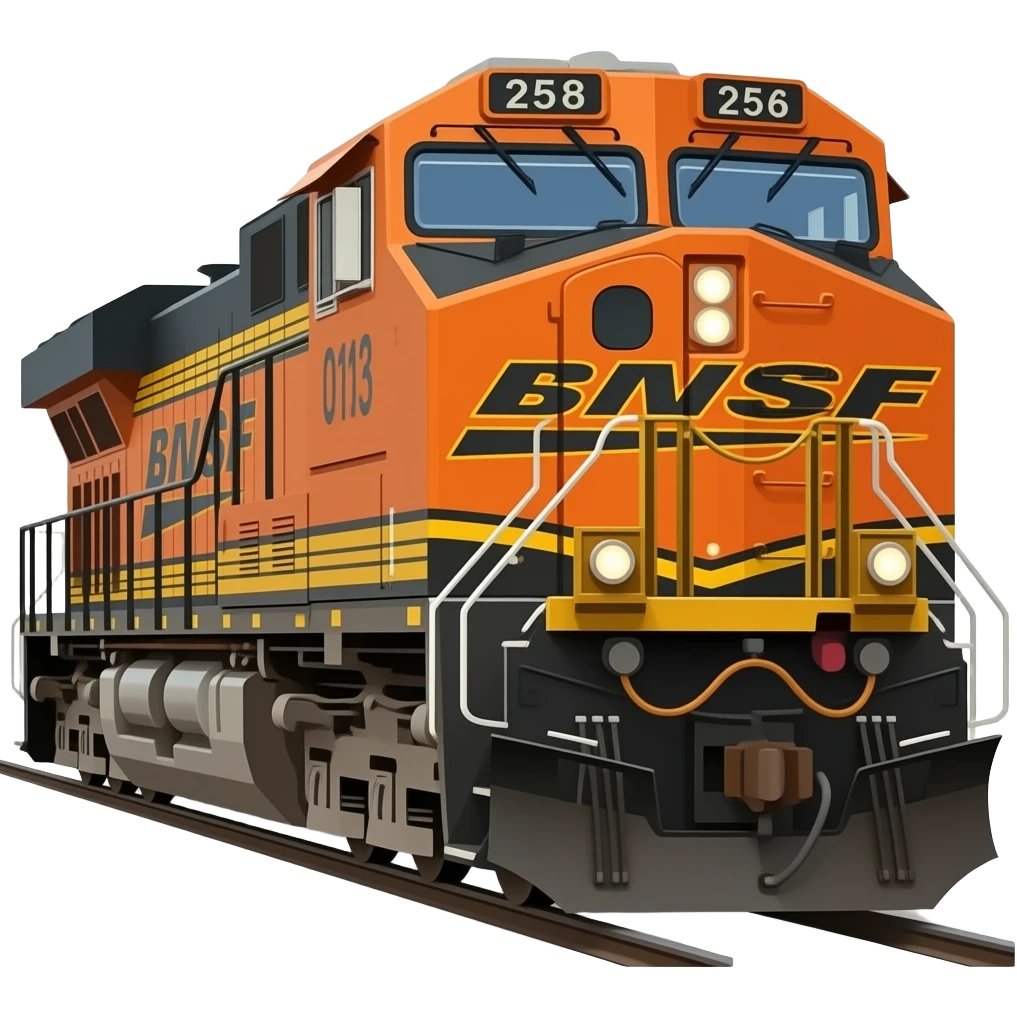 BNSF train emoji