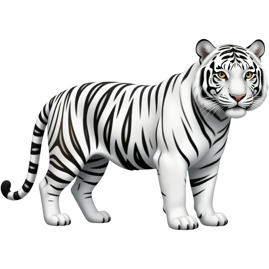 White Tiger emoji