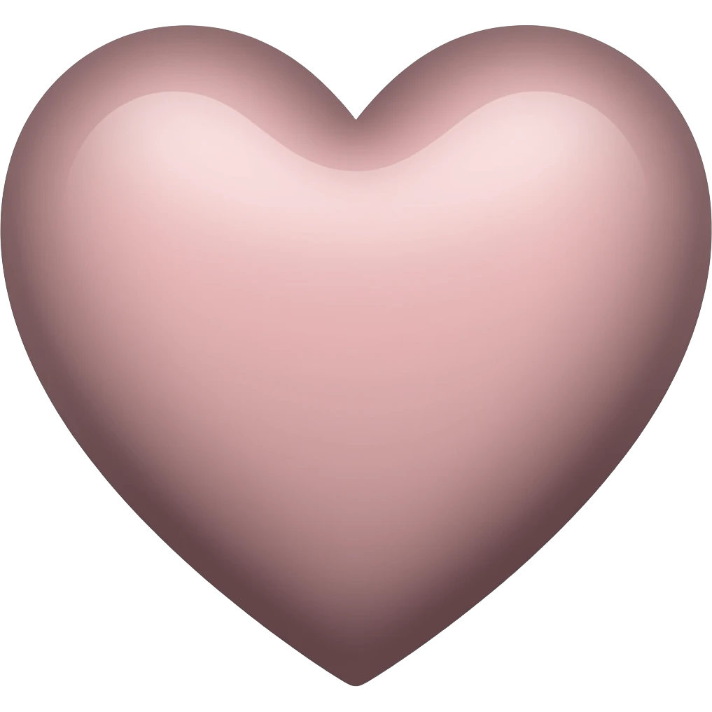 shadow heart emoji