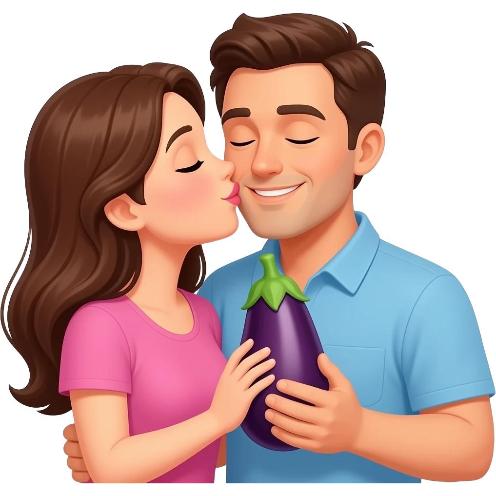 🍆💋 emoji
