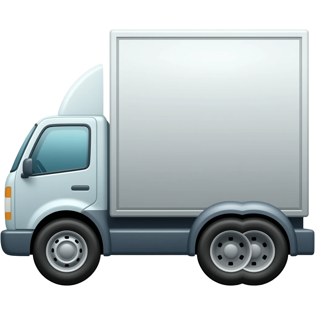 Car carrier Truck side emoji