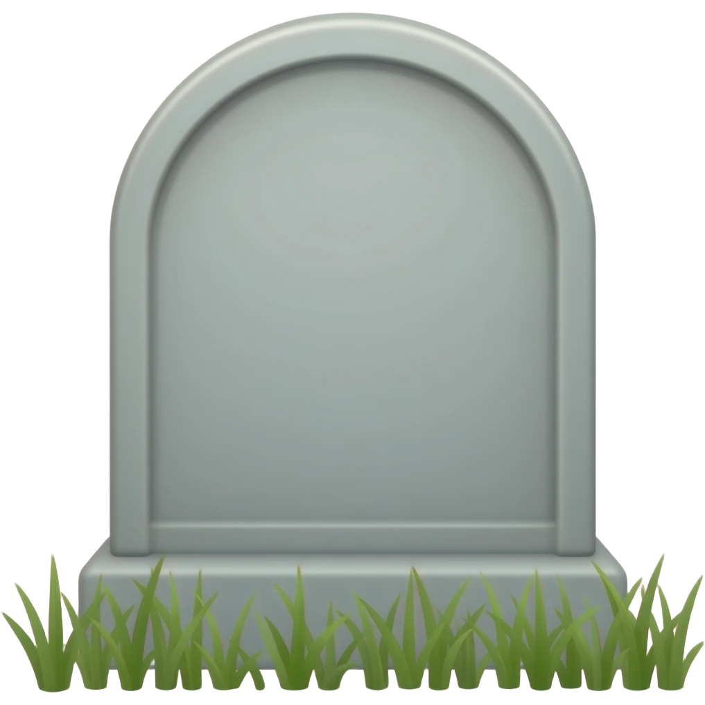 Tombstone emoji
