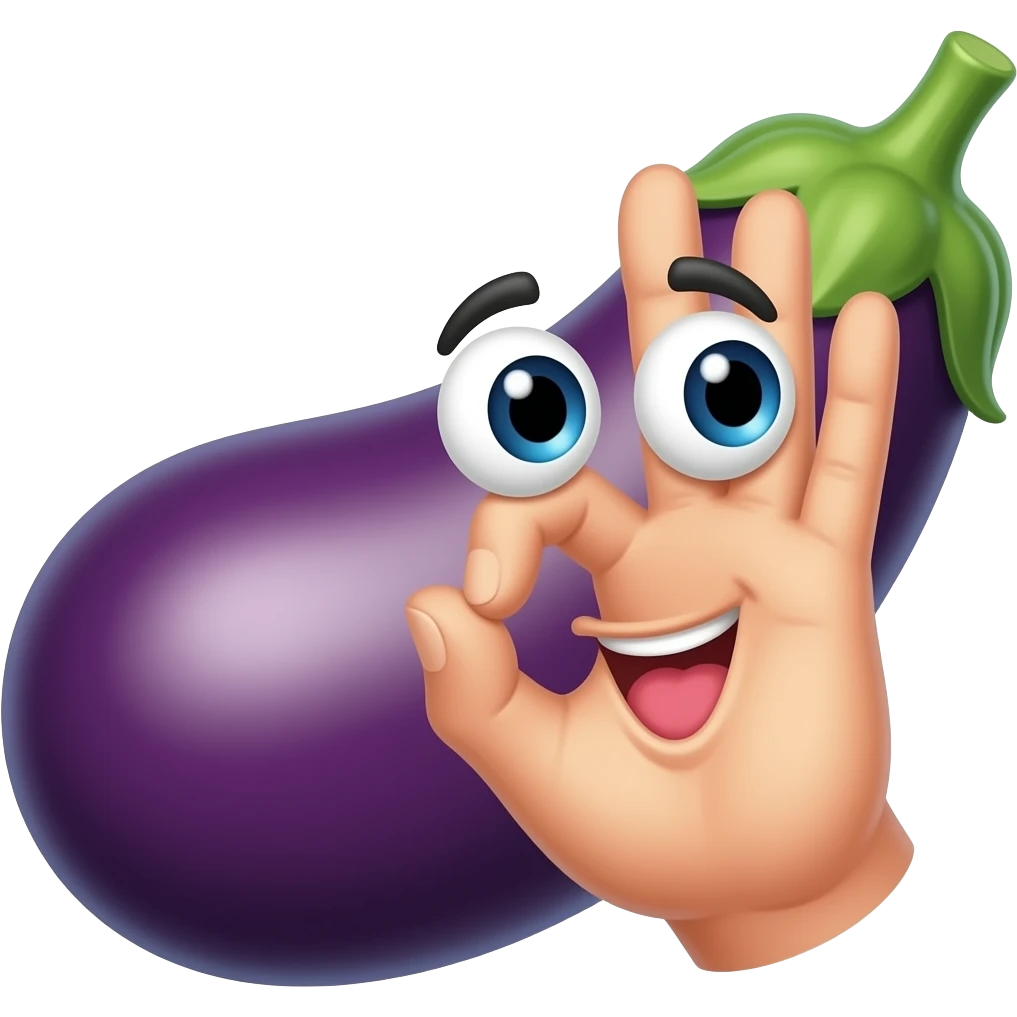 🍆👌 emoji