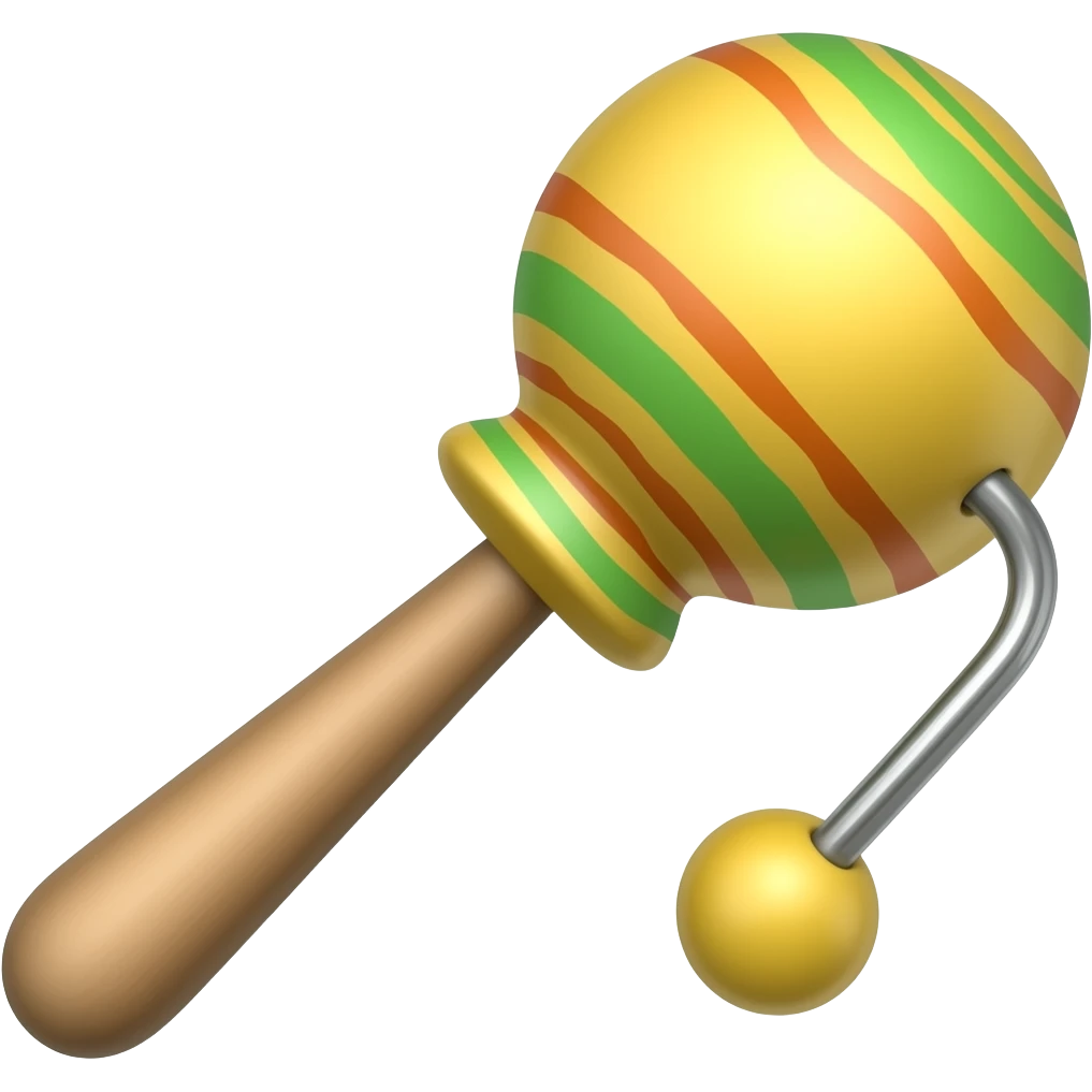 Rattle emoji