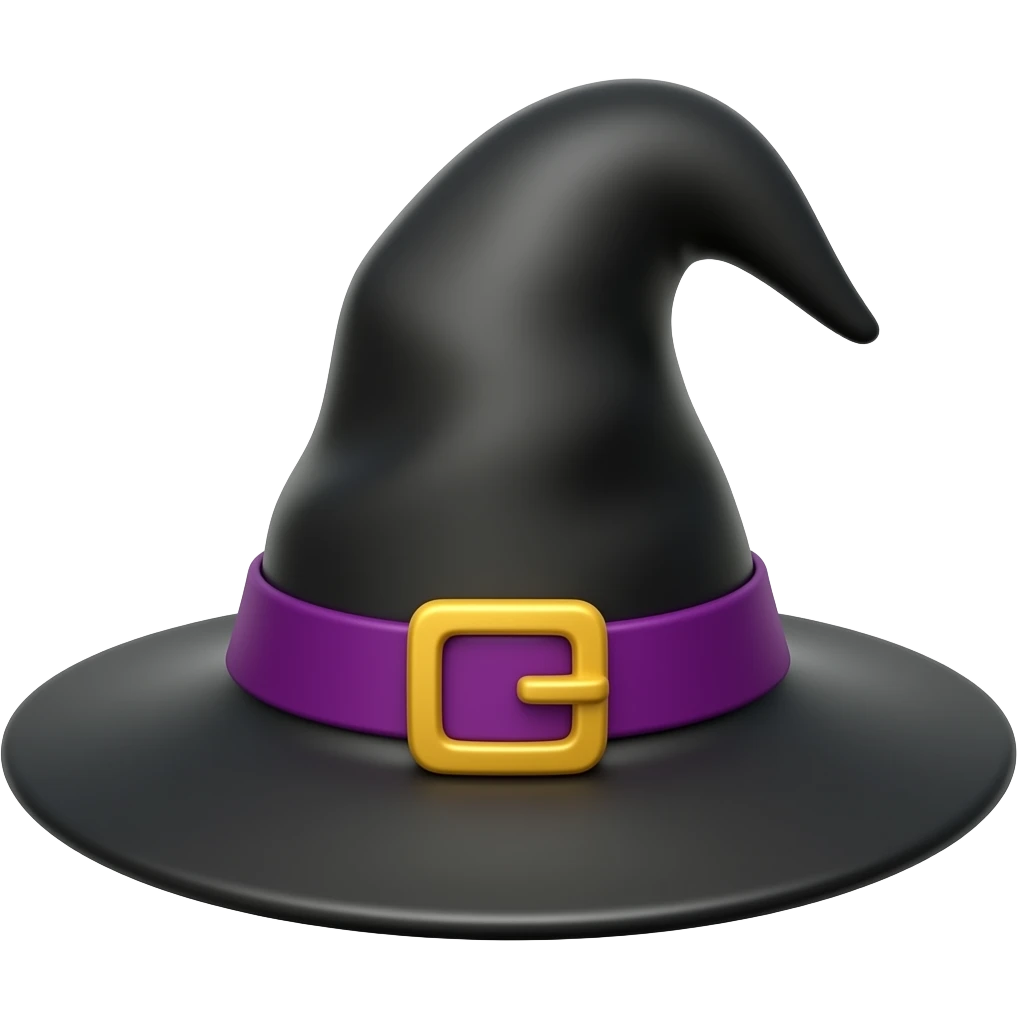 witches hat emoji