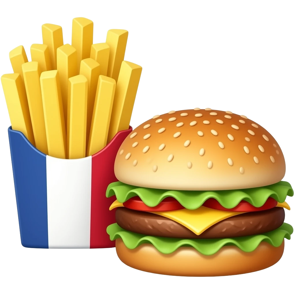 🍟🍔 emoji