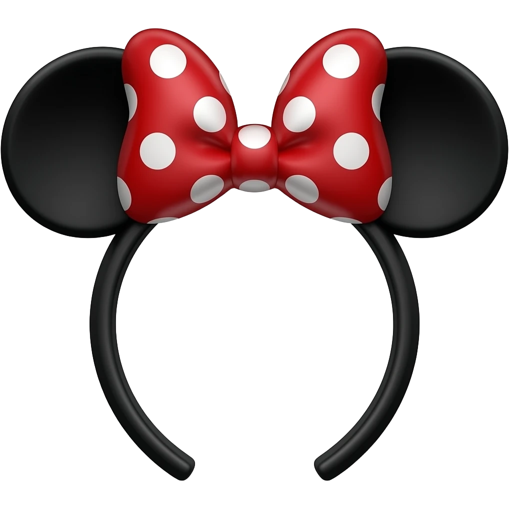 mickey mouse ears emoji