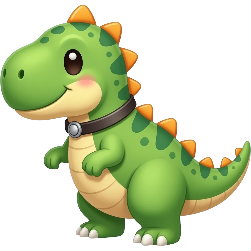 sladak dino sa cuclom emoji
