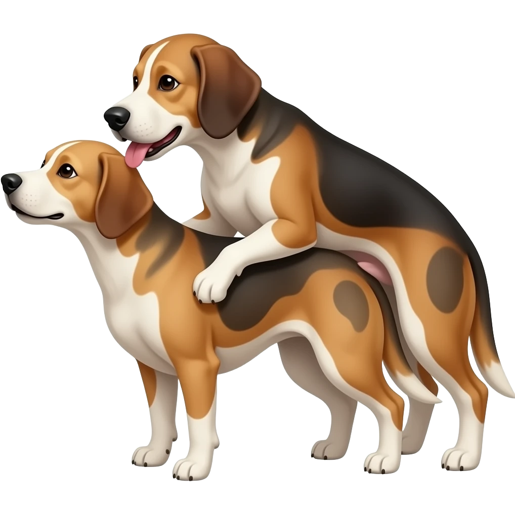 Perros apareandose emoji