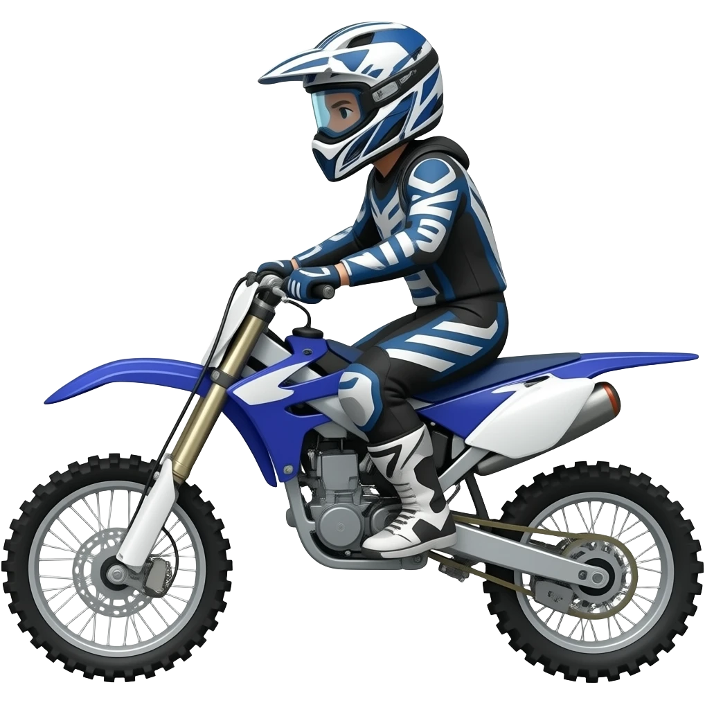 Motocross emoji