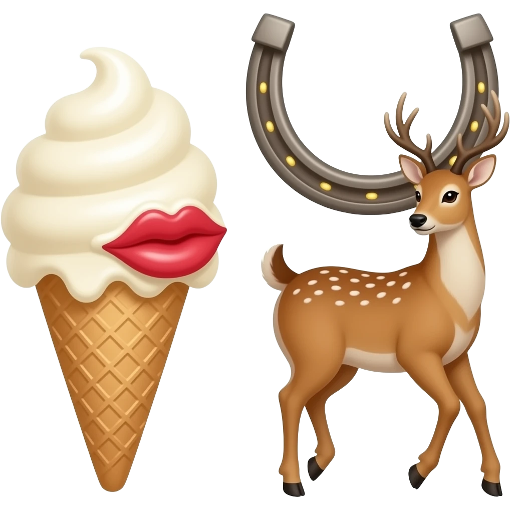 💋🍨🫏🦌✨ emoji