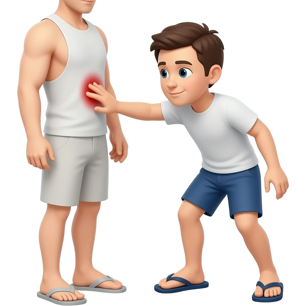 flip flops spanking emoji