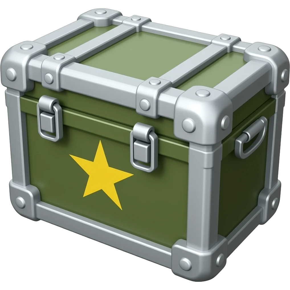 Army crate emoji