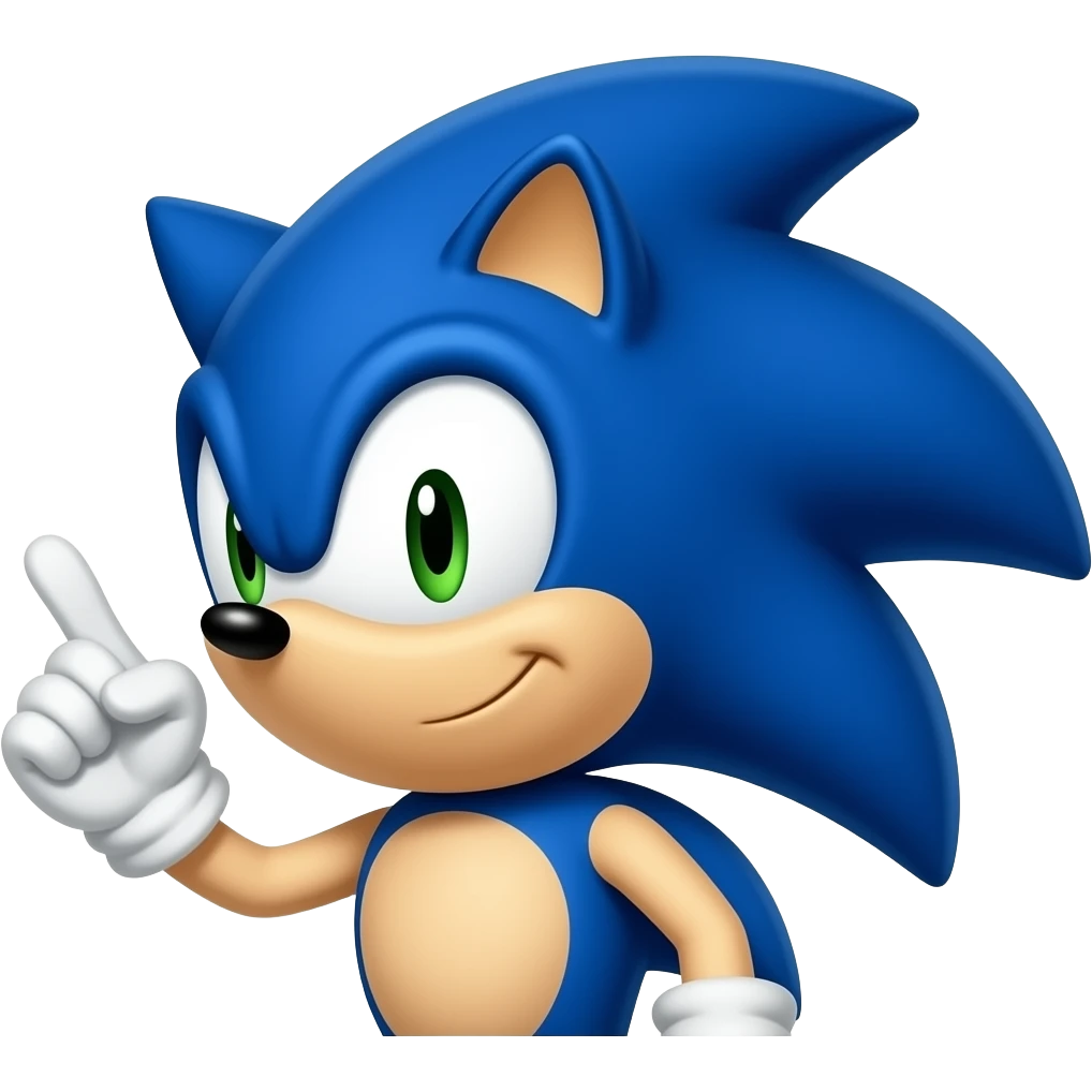 sonic emoji