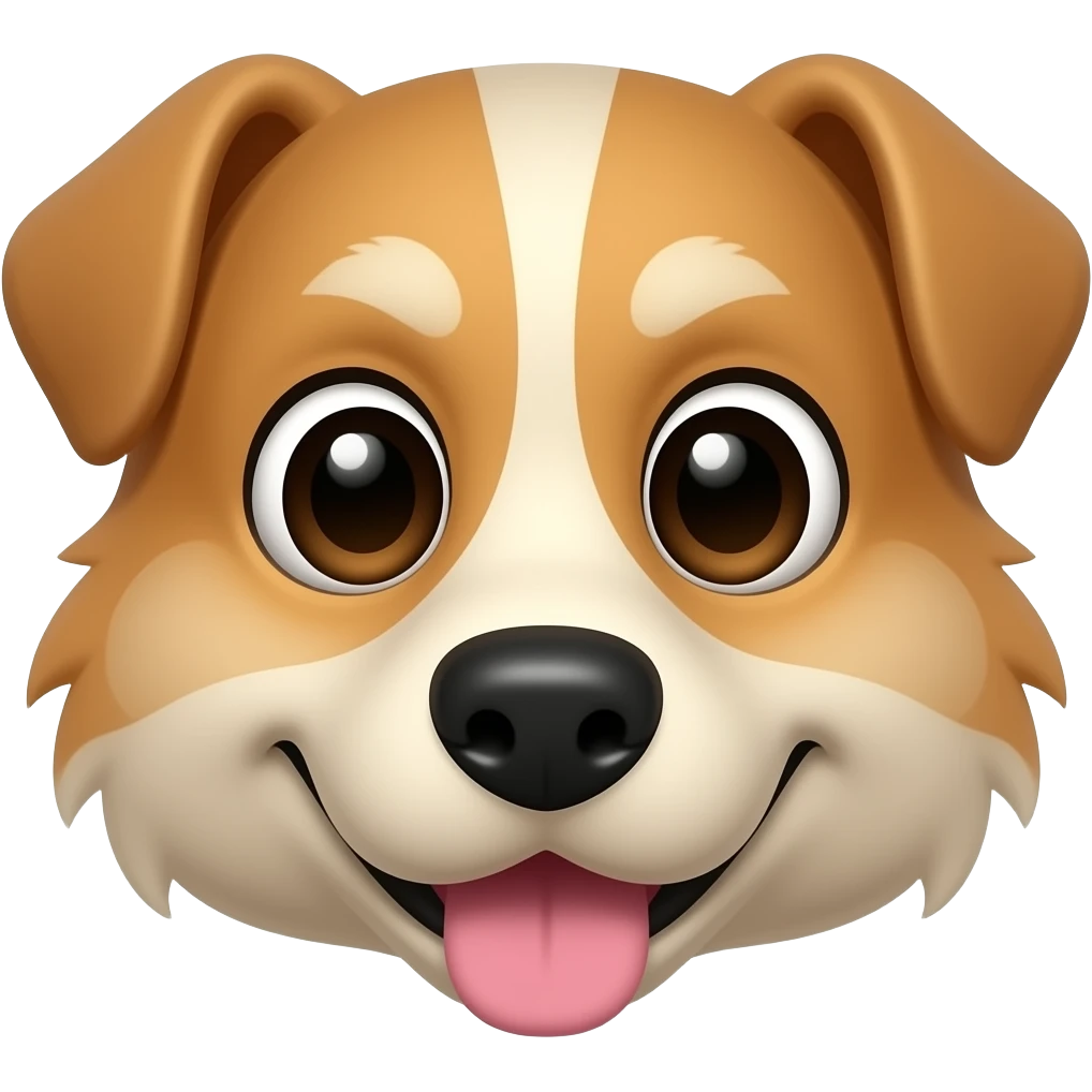 голова собака emoji