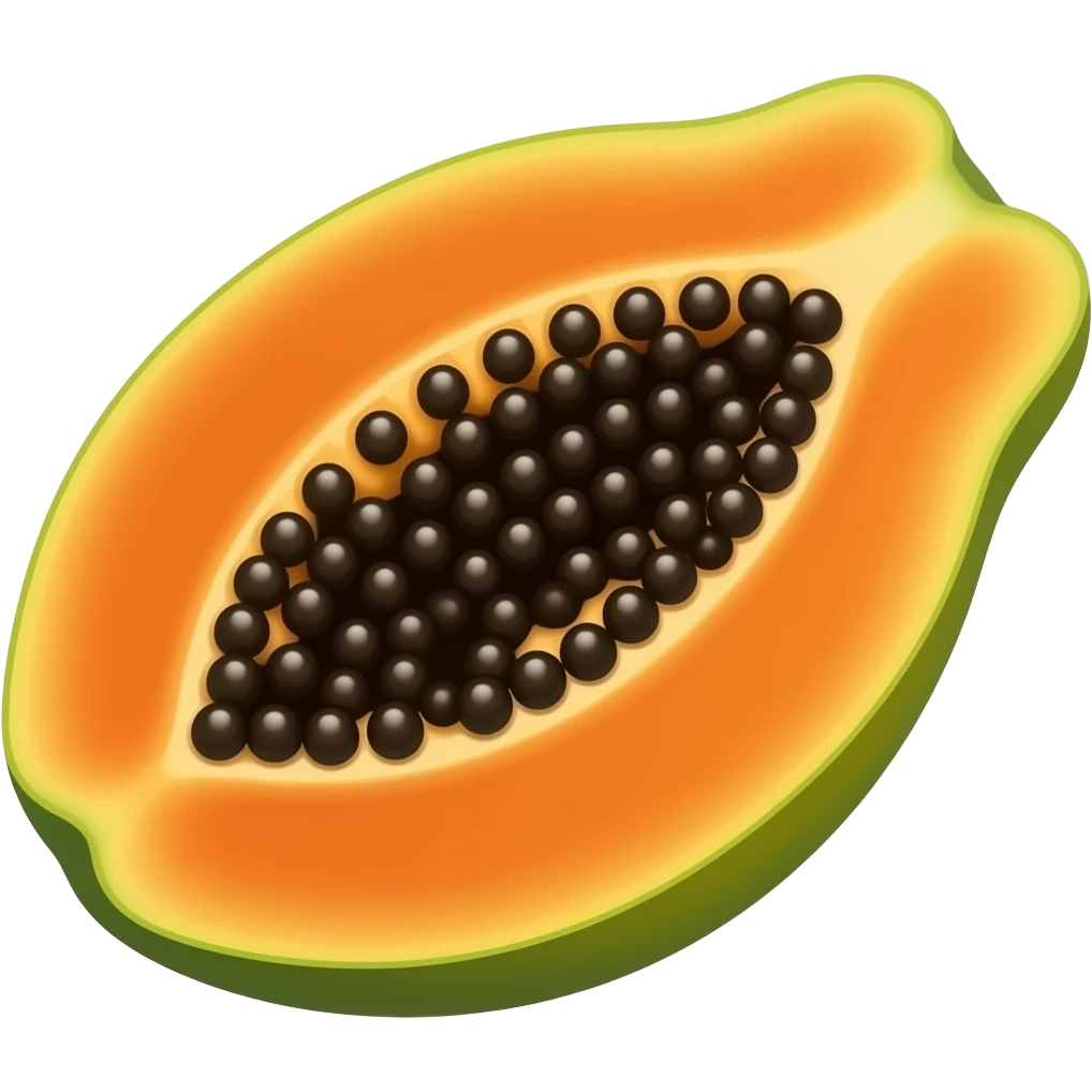 papaya emoji