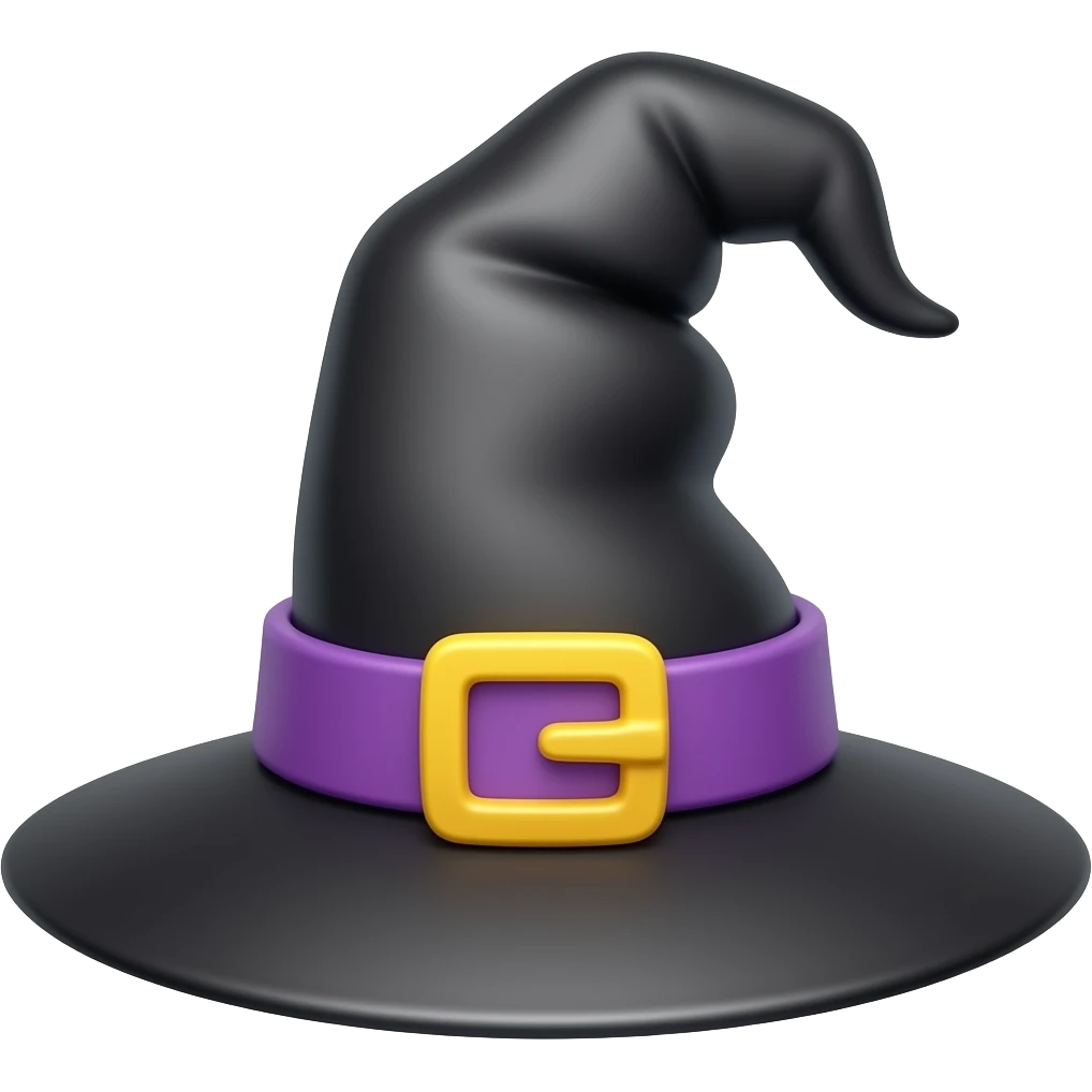 witch hat emoji
