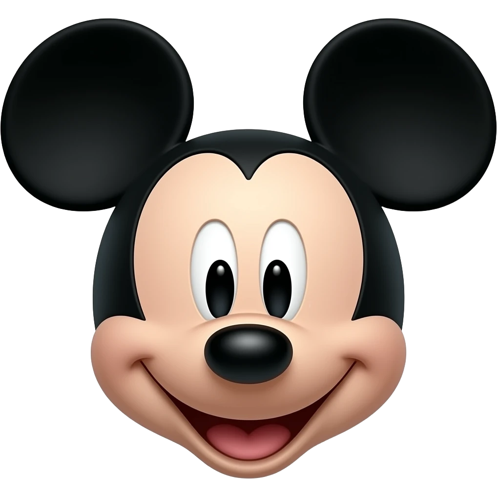 Mickey Mouse emoji
