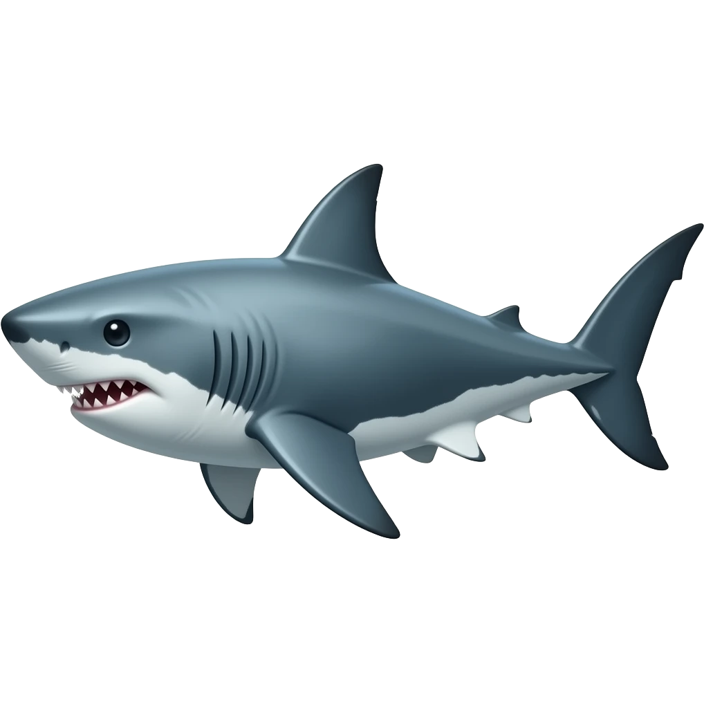 Hungry shark evolution emoji