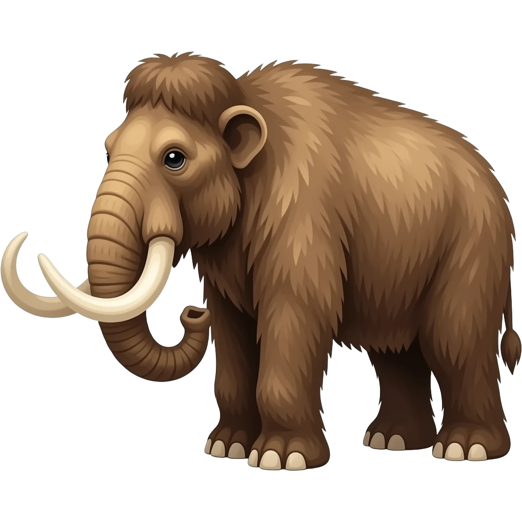 Wooly mammoth emoji