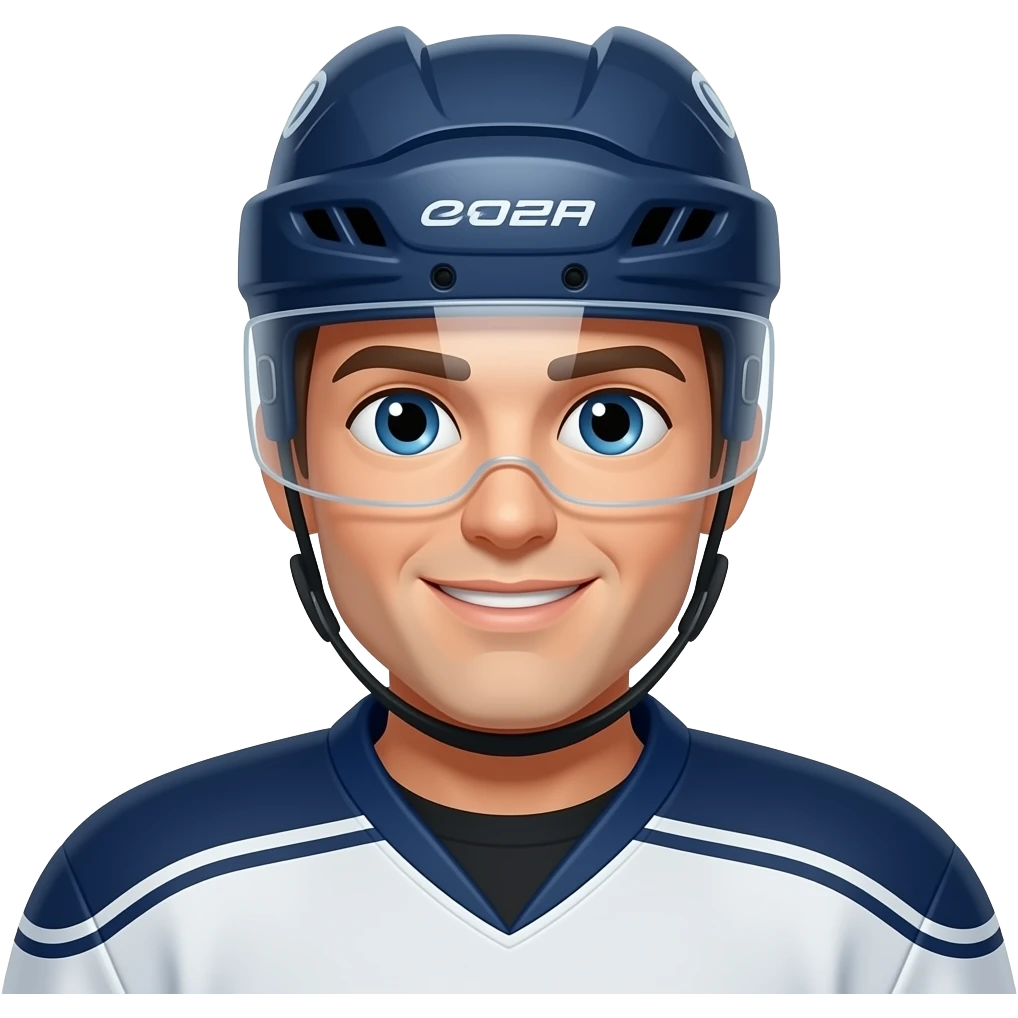 ice hockey fan emoji