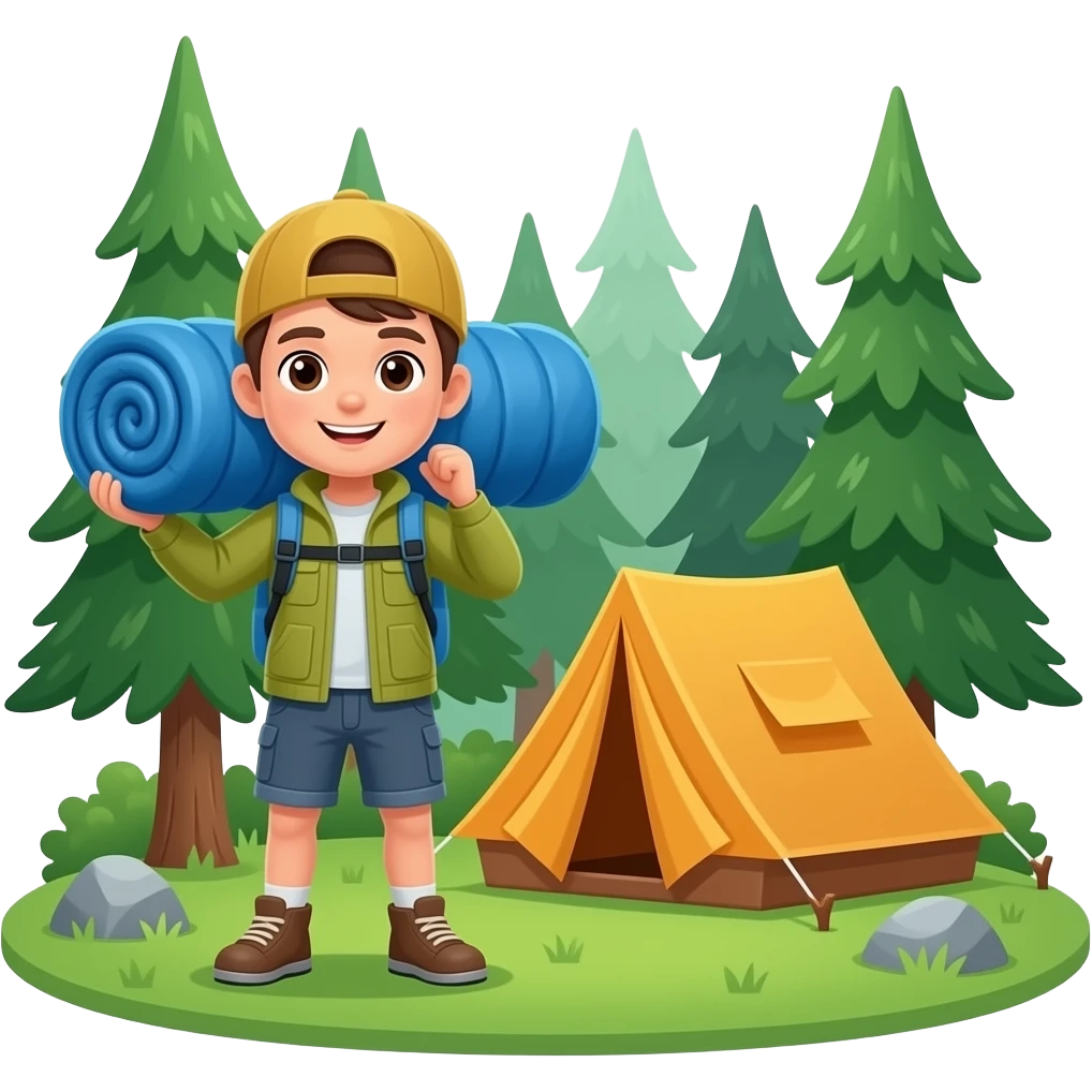 camper emoji
