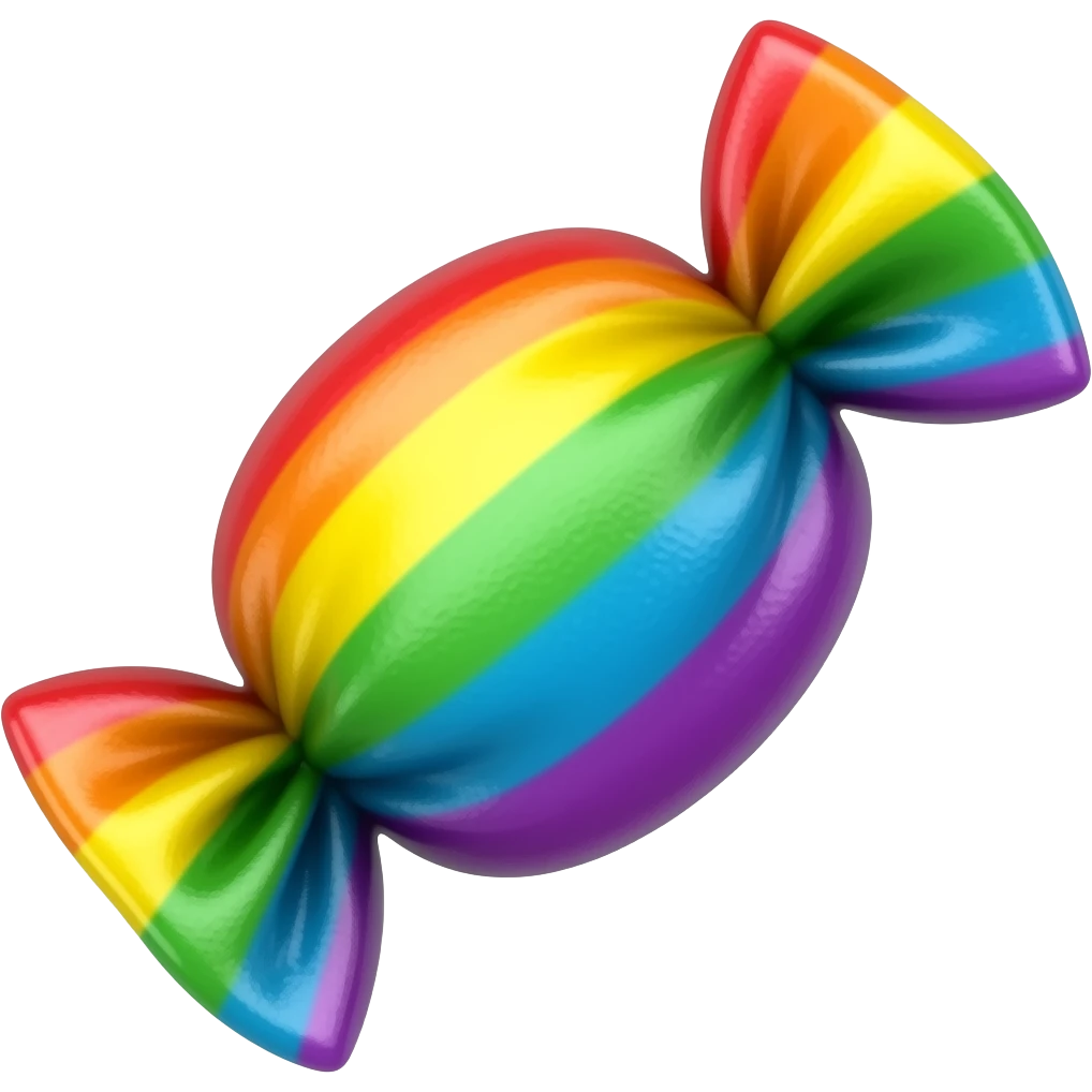 Candy Gummy Raimbow emoji
