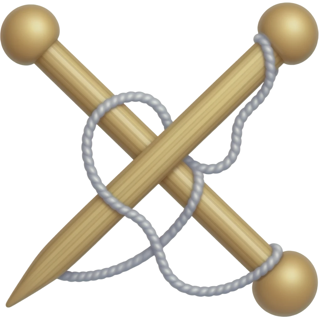 knitting emoji