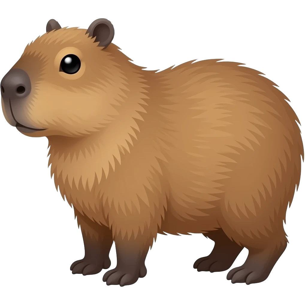 Capybara emoji
