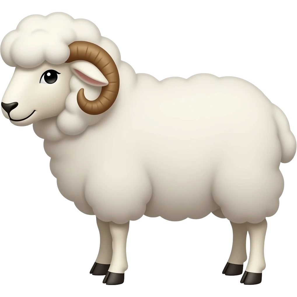 Sheep emoji