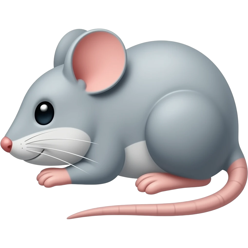 mouse side profile emoji
