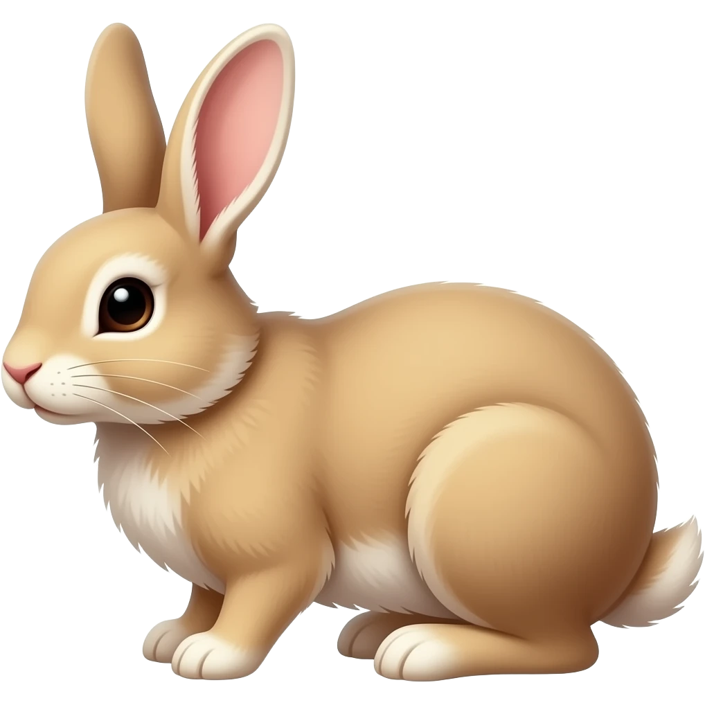 Rabbit and bunnies emoji