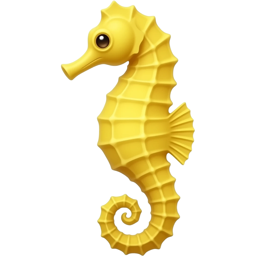 اسب دریایی زرد emoji
