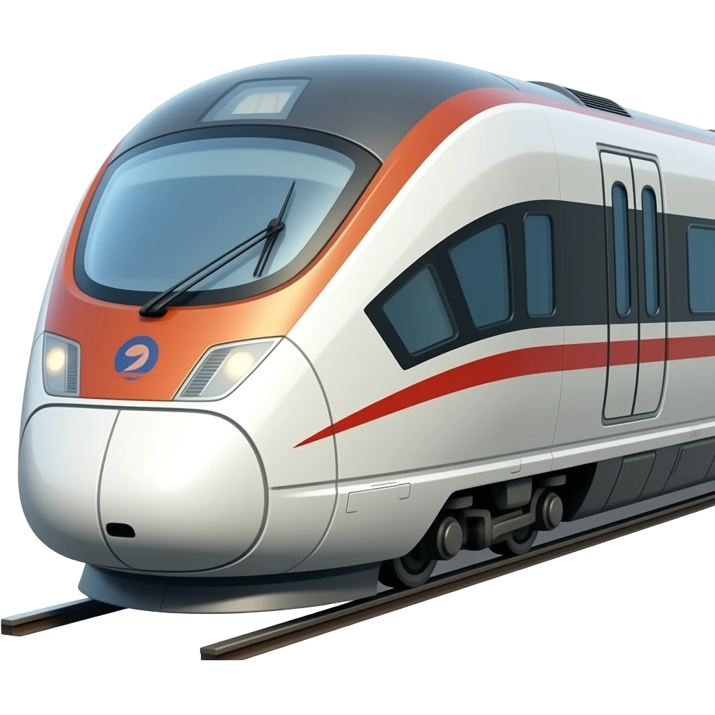 🚄🚈🚃 emoji