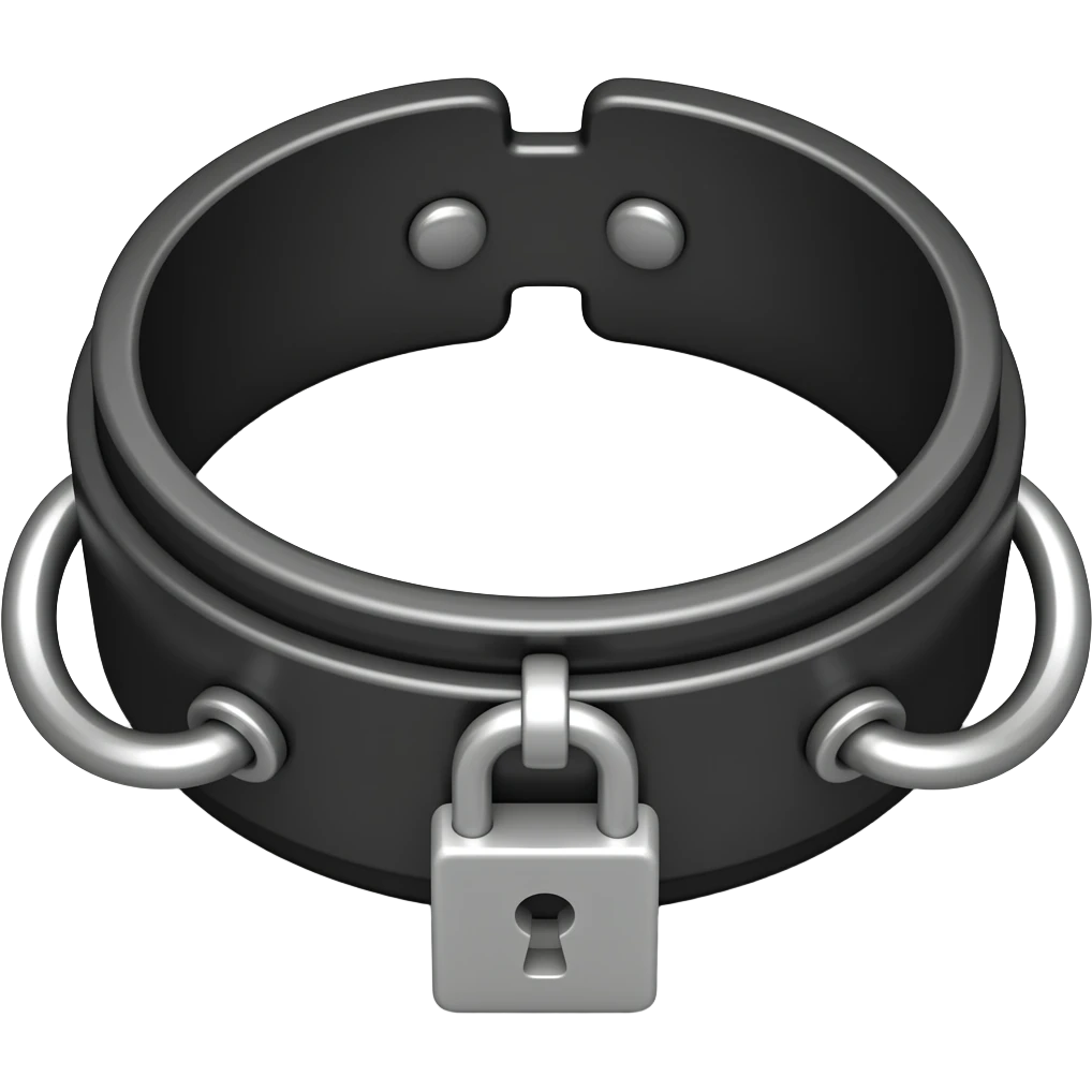 male chastity device emoji