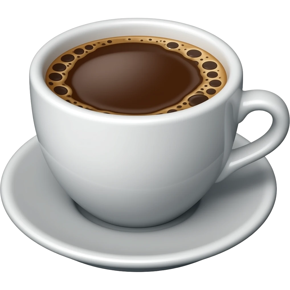 + Coffee emoji