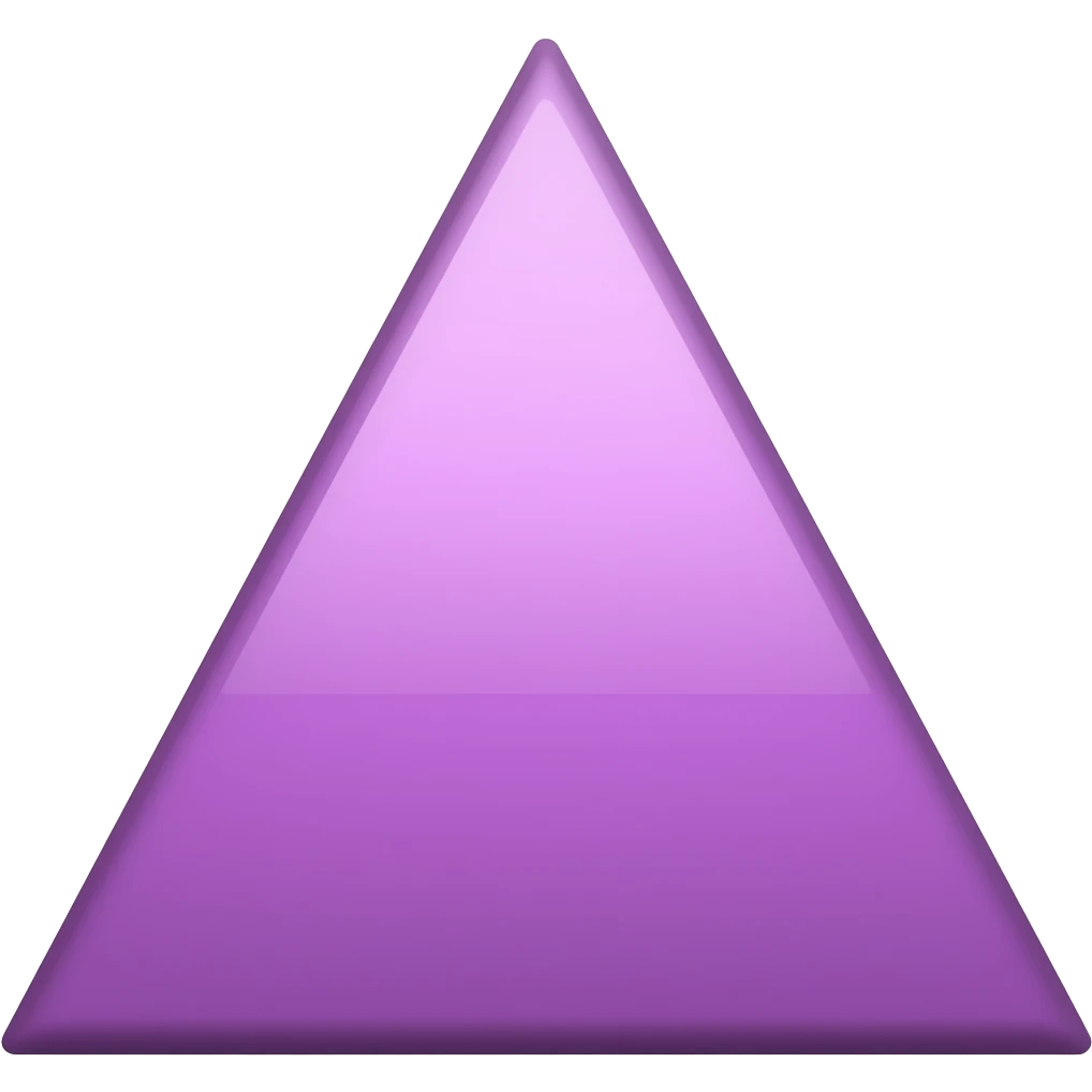 Purpletriangle emoji