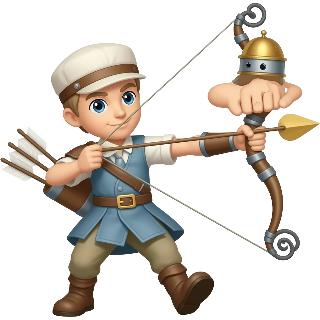 bow and arrow emoji