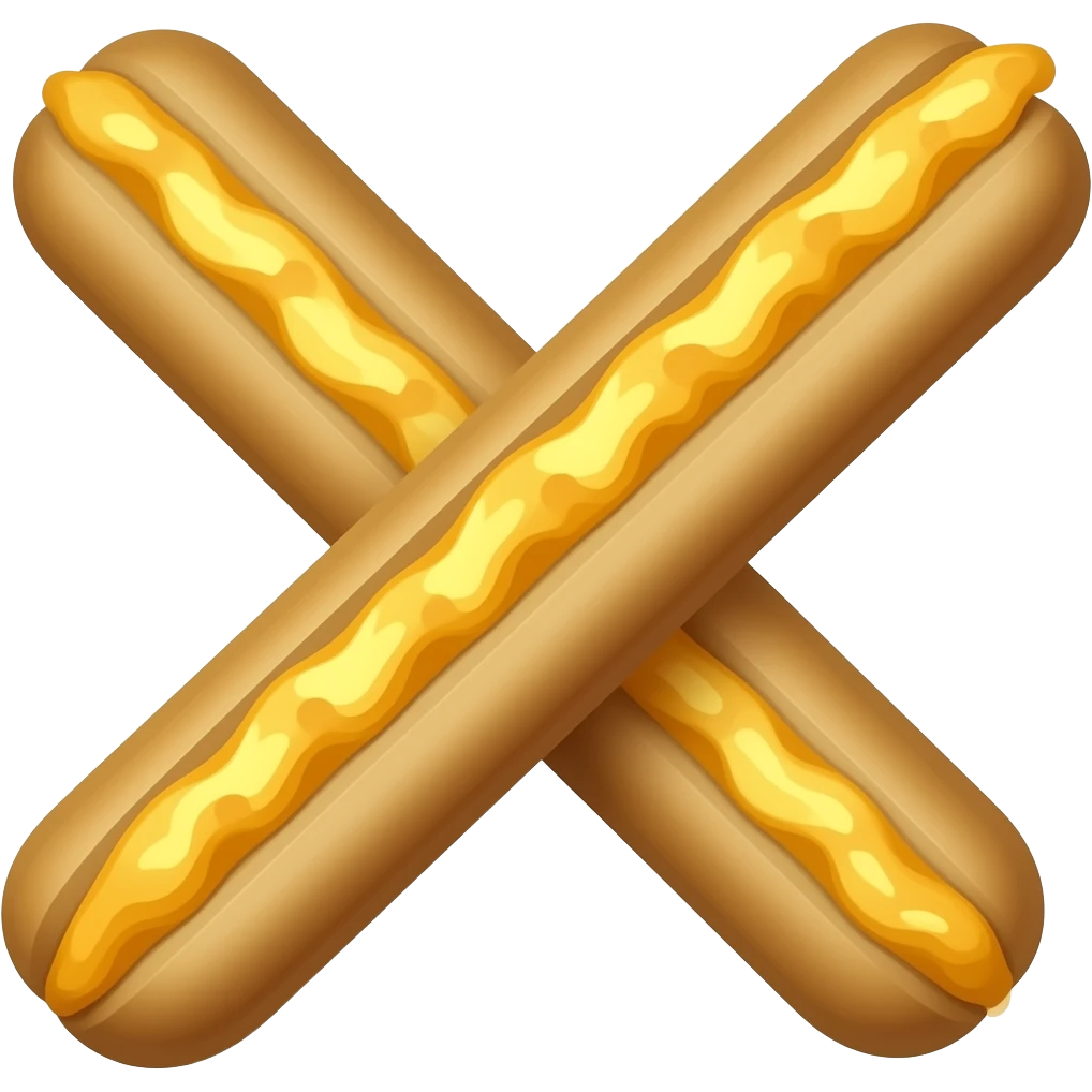 cheese stuffed breadstick emoji