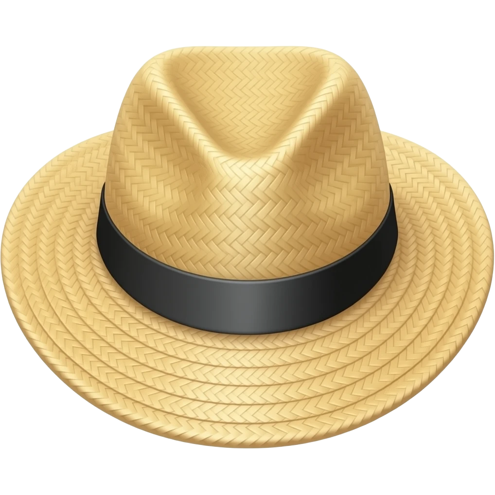 straw hat emoji