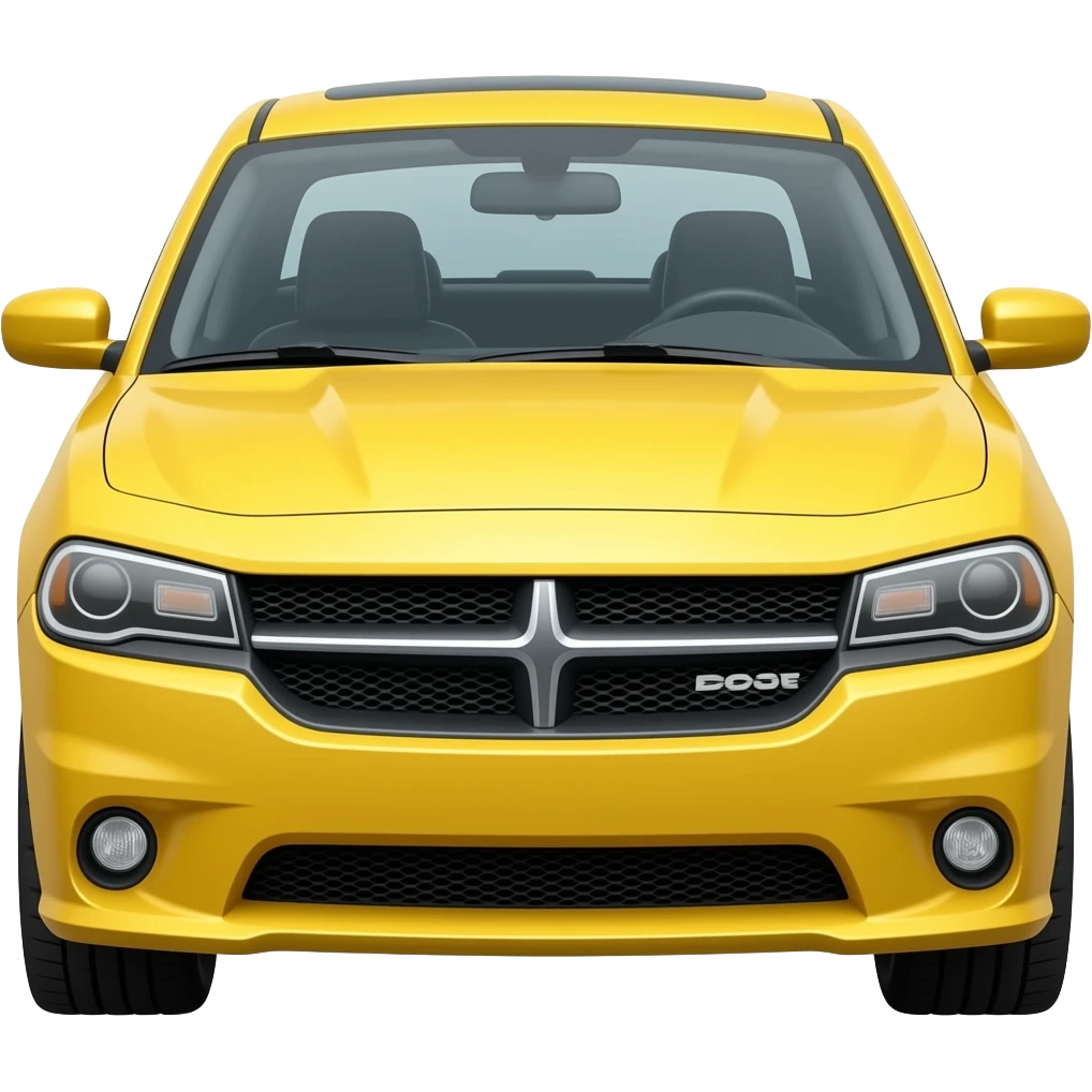 Yellow Dodge emoji