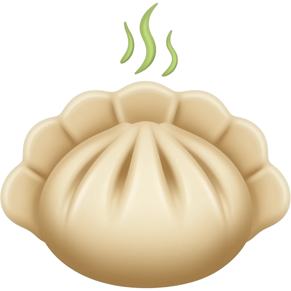 Squishy Dumpling emoji