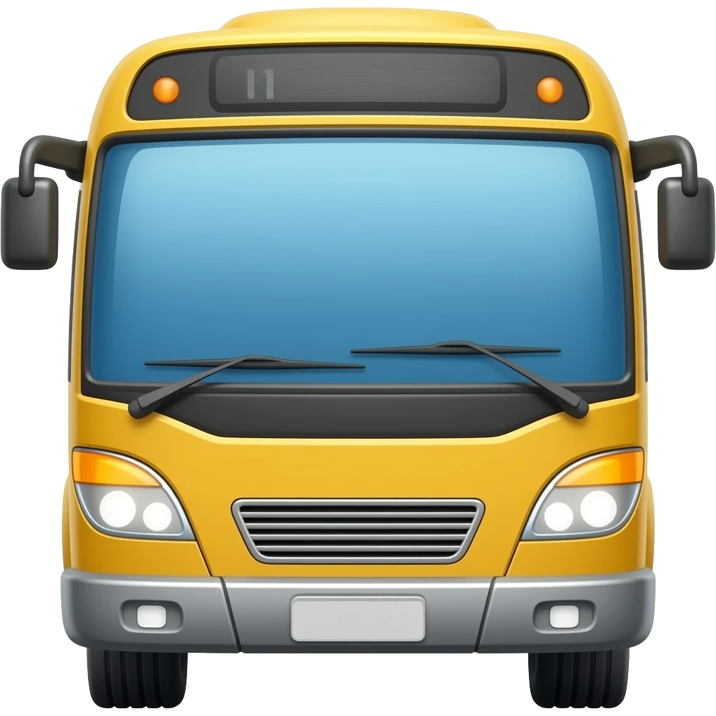 Bus emoji