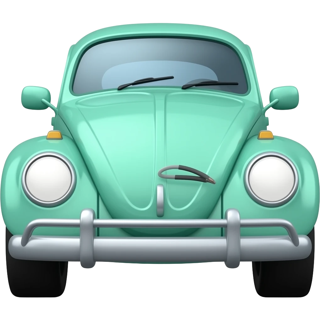 Mint buggy emoji