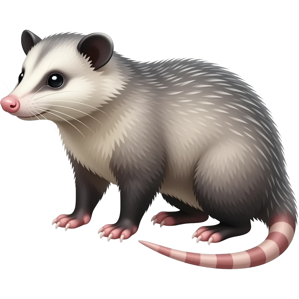 Opossum emoji