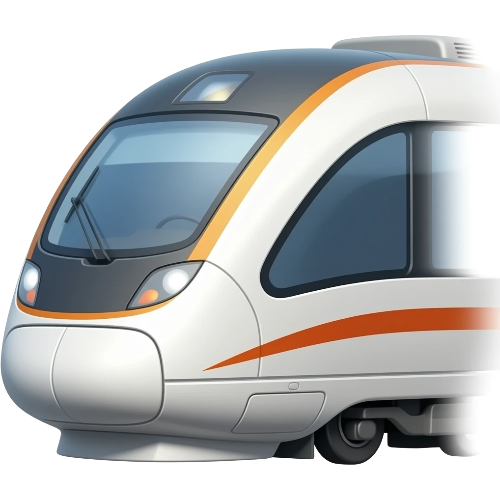 🚄🚃🚃 emoji