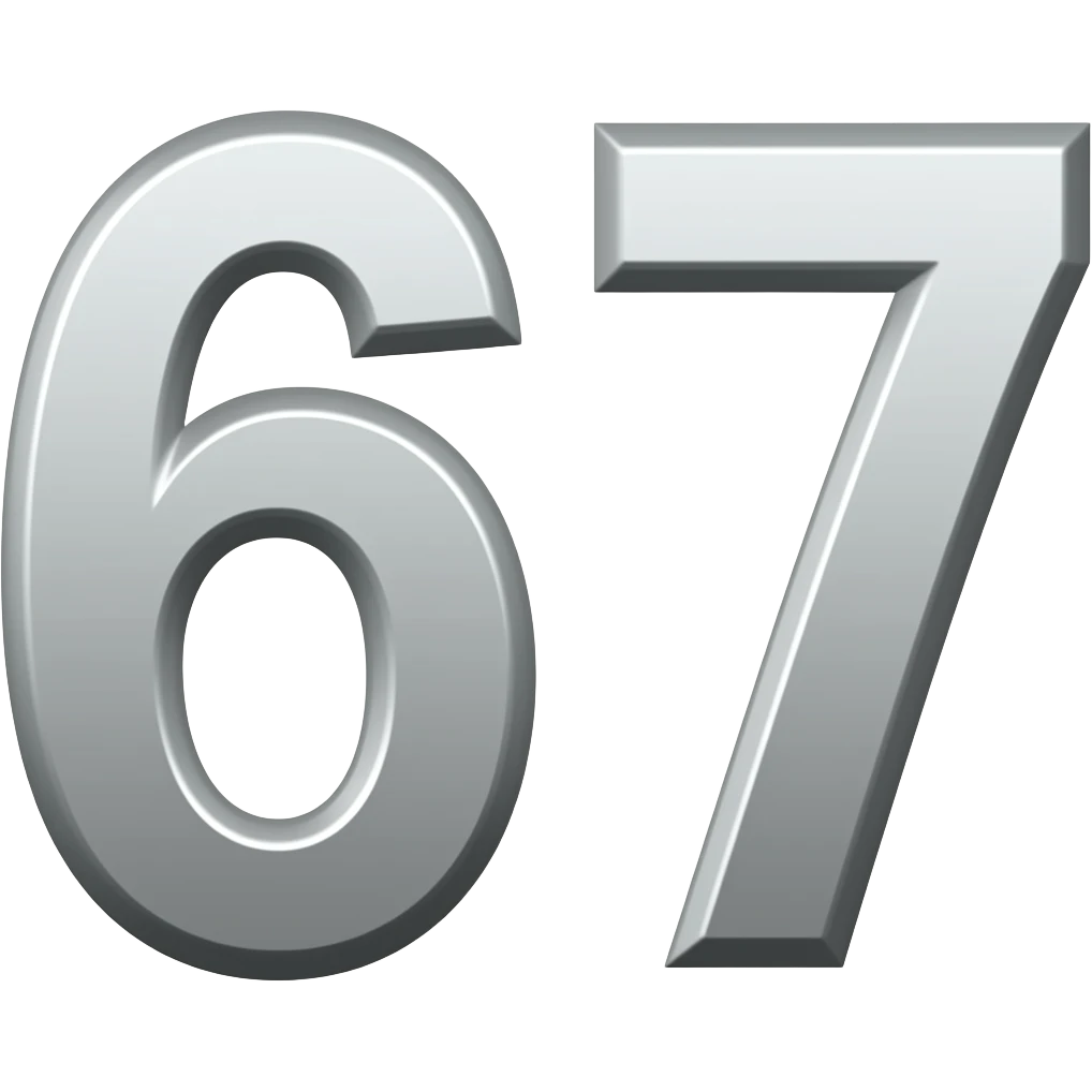 6 7 emoji