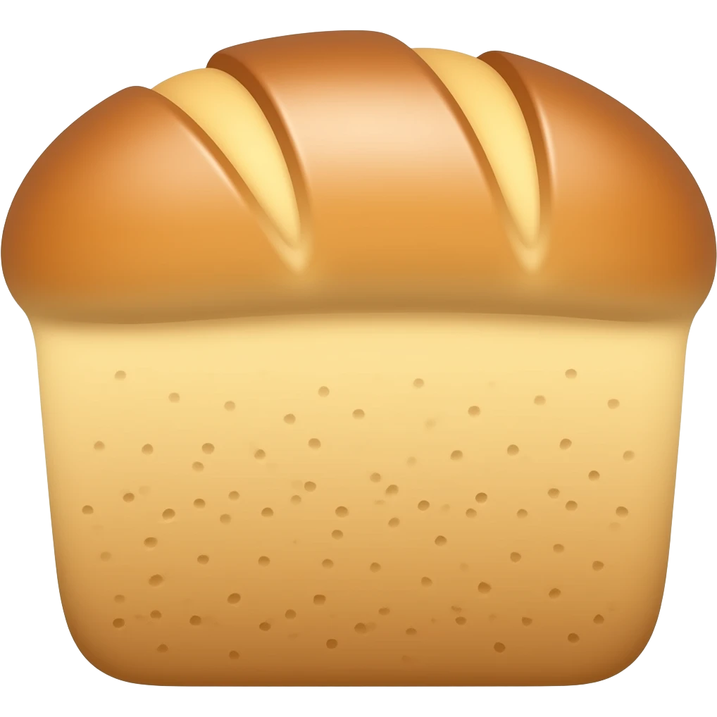 Хлеб овальный emoji