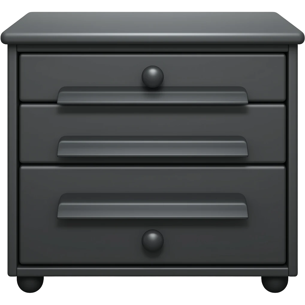Black furniture emoji